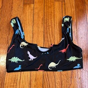 Dinosaur Bikini Top